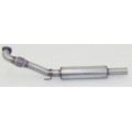 Piper exhaust Seat Leon TDI - 2.5 Inch Stainless downpipe (With Silencer)